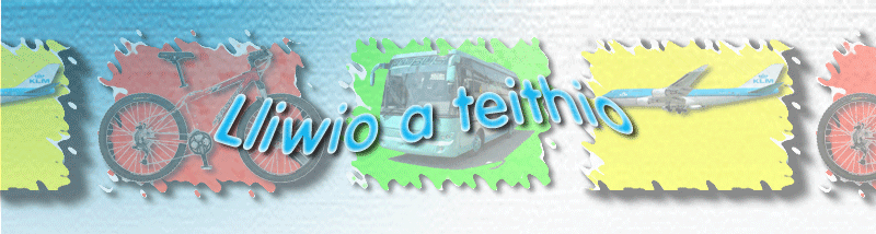 lliwio a teithio